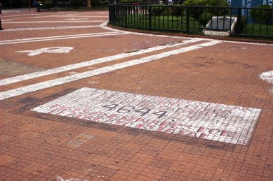 1004 Day 4 Buenos Aires - the Malvonas conscripts and the Mothers of the Missing sybols - Plaza de Mayo12