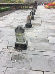 Hue Presidential Palace marking stines for ranks on&nbsp;parade