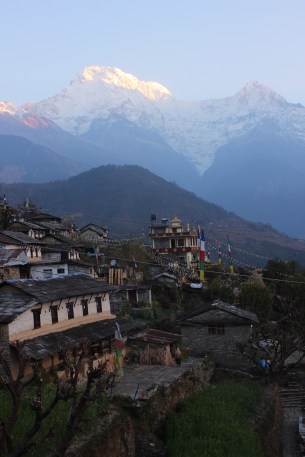 Hotel view Ghandruk02