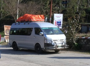 Minibus to Pokhara